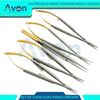 German 5 Castroviejo Micro Scissors Needle Holder  Forceps Dental Eye Set Kit