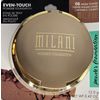 Milani Even-Touch Powder Foundation 08 Warm Toffee