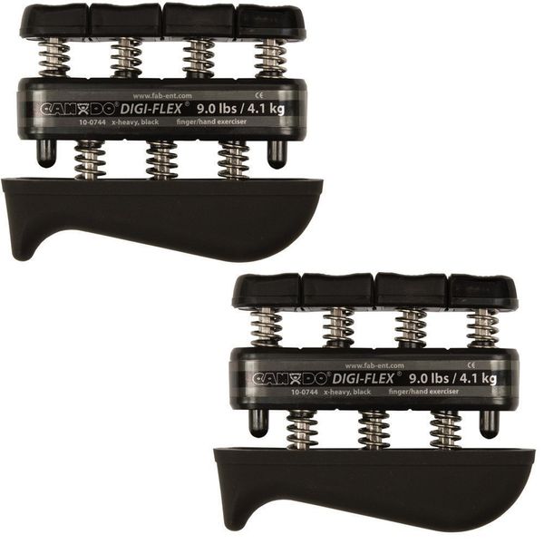 Digi-Flex Hand Exercisers X-Heavy (Black - 9 lbs Resistance/Finger)