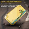 DLseego Protective Case for Switch Lite, Clear Hard PC Case Cover Split Design Shockproof Anti-Scratch Shell Accessories for Switch Lite and Joycon Controller Animal Crossing