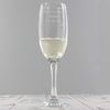 Custom 175ml Champagne Flute Engraved with Personalised Message