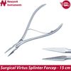 Virtus Splinter Forceps 6" Straight Serrated Surgical & Veterinary Tools 2 Pcs