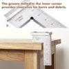 Fentar Engineers Precise MachinistSquare, RightAngle Blocks, Solid CarbonSteel EngineeringTools, 90°Square Ruler with Base for Woodworking (63x40mm)