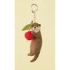 Hamanaka H441-606 Felt Wool Kit Otter and Cherry