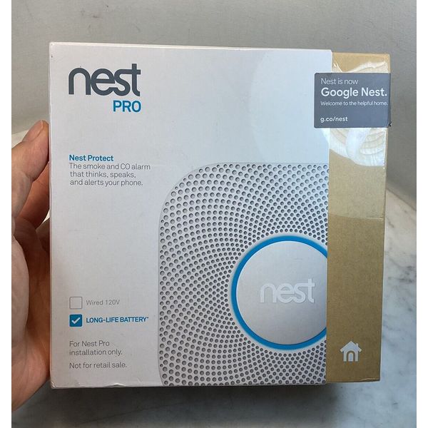 GOOGLE Nest Pro Protect Carbon Monoxide Alarm New Sealed