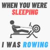 Rowing Machine Quote Sticker Bumper Sticker Vinyl Decal 5"