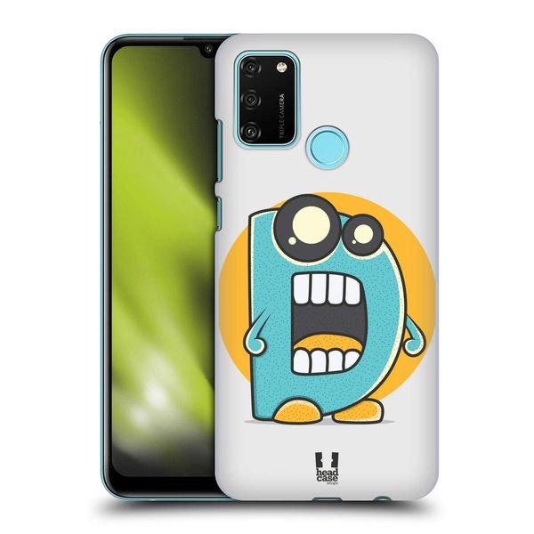 Head Case Designs Big Tooth D Alphabet Monster Hard Back Case Compatible With Honor 9A