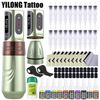 Professional Coreless Motor Tattoo Machine Makeup Pen Wireless Power Kit 2000mAh