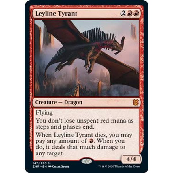 Leyline Tyrant - Zendikar Rising.