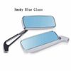 8/10mm Chrome Rectangle Motorcycle Rearview Mirrors For Harley Softail Sportster