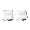 2 Pack Almay White Sharpener Eyeliner, Lipliner Crayon and Pencil Sharpener