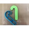 Candy Cane Cookie Cutter (4.0 Inch)