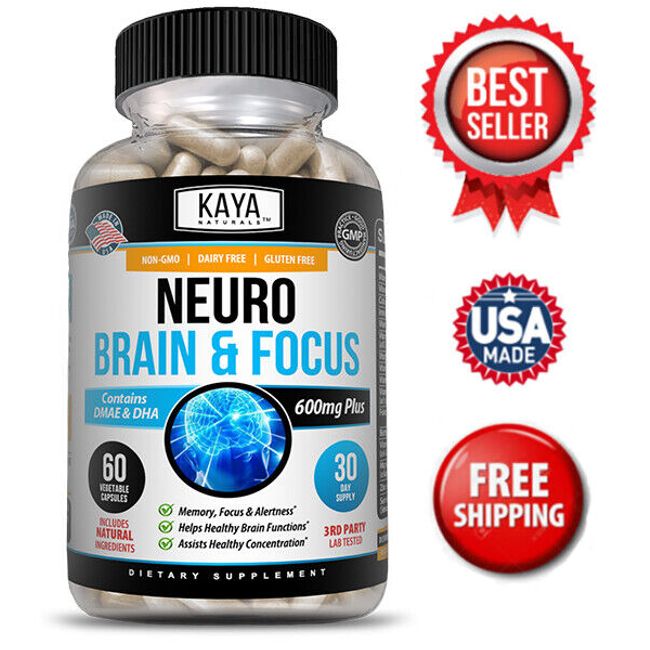 Brain Health & Memory Booster, Focus Function, Clarity Nootropic Supplement