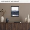 MCS Canvas Float Frames 12x16, Black Frame, Vertical & Horizontal Wall Hanging Large Frame for Canvas Paintings (1-Pack)