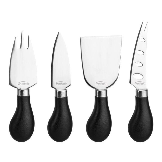 Trudeau Specialty Cheese Knives Set of 4