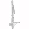 24 Pack Shelf Rest Lockdown Support 5/8" Thick Shelf 5mm diameter Shank Clear