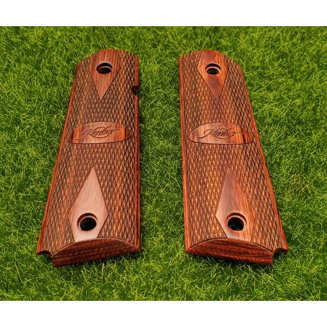 Kimber Rosewood, double diamond fullsize (for Custom & Pro 1911 models