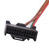 Power Mirror for Nissan Quest 2011-2017, Left (Driver), Manual Folding, Heated,