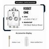 Steampunk Style Robot No.1 Car Air Freshener Diffuser Aromatherapy Decor Clip