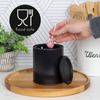 Quart Size Black Plastic Paint Cans 3pk, Cans for Paints & Varnishes