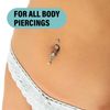 Base Labs Piercing Aftercare Spray | Saline Solution for Piercings, Bumps | 4 oz