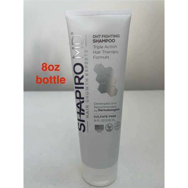 Shapiro MD Hair Loss Shampoo, Vegan Formula with DHT Blockers for Thinning Hair