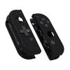 eXtremeRate Soft Touch Black Joycon Handheld Controller Housing (D-Pad Version) with Full Set Buttons, DIY Replacement Shell Case for Nintendo Switch & Switch Oled Joy-Con – Console Shell NOT Included