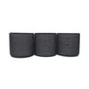 Self Adhering 2-1/2” Anti-Static Thermal Hair Rollers - 3 Count (BLACK)