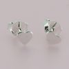 Touch Jewellery 925 Sterling Silver Heart Stud Earrings