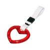 Crystal Ring Heart Shaped Logo Assist Grip Red