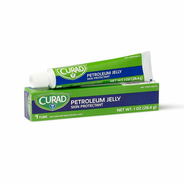 CURAD Petroleum Jelly, Skin Protectant and Moisturizer, 1 oz. Tube