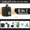 100FT HEAVY DUTY EXPANDABLE GARDEN HOSE 3-LAYER FLEXIBLE PIPE 10 FUNCTION SPRAY
