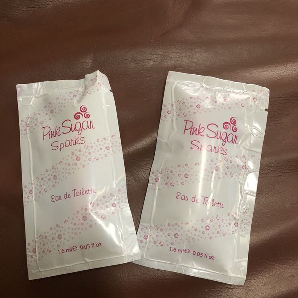 Aquolina Pink Sugar Sparks 0.05 oz 1.6 ml Ea. EDT Sample Vial New Sealed