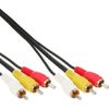 InLine 89610P 10m 3 x RCA Blue