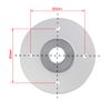 Olisicht Projector Mount Ceiling Mount Universal Telescopic 26-40 cm