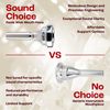 Denis Wick DW5880-12CS Silver-Plated Medium Trombone Mouthpiece