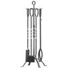 Fire Beauty 5 Pieces Fireplace Tools Sets Fireplace Accessories Tools Holder ...