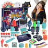 28 in 1 Magic Kit, 109+Magic Tricks for Kids Age 6-8, Magic Set for Beginners