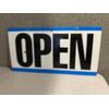 Double Sided "OPEN/CLOSED Please Call Again" w/ Chain sign 11.5 x 6