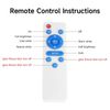 2 pcs Solar Power Ceiling Pendant Light Remote Control indoor/Outdoor Waterproof