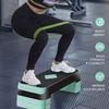 27" Aerobic Step Trainer Cardio Adjustable Exercise Workout Fitness w/ Risers