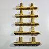 SharkBite 1/2 x 1/2 x 1/2 Brass T PEX Barb - 10 Pack