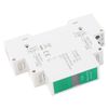 DC Voltage Meter LED Digital Display Switching Output DIN Rail Mount Voltmeter Electrical Instrument 11V‑310V