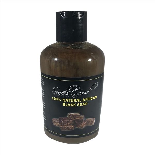 SmellGood African Black Soap Liquid 32oz (2lb)
