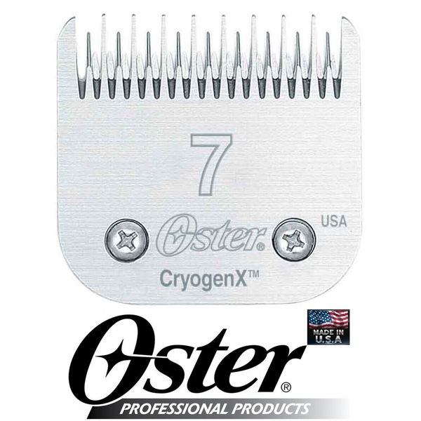 Oster CryogenX 7 SKIP PET GROOMING BLADE*Fit A5,Wahl KM5 KM10,Andis AGC CLIPPER