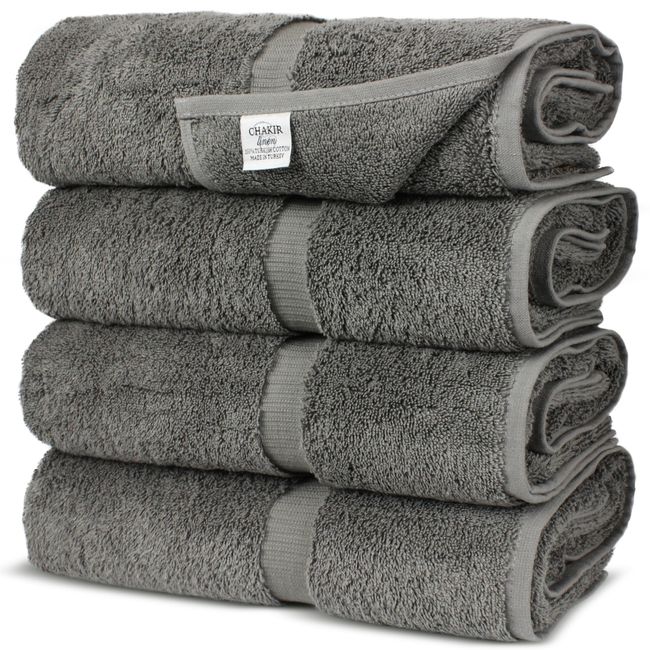 Chakir Turkish Linens Turkish Cotton Luxury Hotel & Spa Bath Towel Wash  Cloth 12