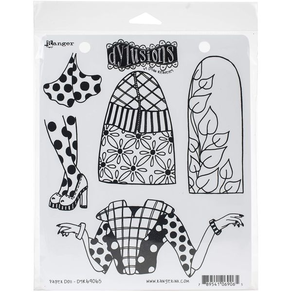 Cling DYLUSIONS Paper Doll