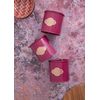 KitchenCraft Storage Canisters, Burgundy, 3 Pieces, Gift Boxed