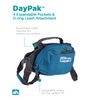 Outward Hound DayPak Blue Dog Saddleback Backpack, Medium