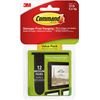 Command Medium Picture Hanging Strips-Black 12 Sets/Pkg